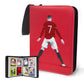 Soccer Card Binder 400 Pockets for Soccer Trading Cards Collectors Portable Waterproof Card Storage Book with Removable Clear Sleeves Compatible with Soccer Cards 2025-26
