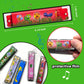 60 Pcs Harmonica For Kids 16 Holes Musical Instrument, Return Gift Cartoon Double Row Harmonica Bulk Toy For Kids Party Favors G