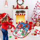 Christmas Bean Bag Toss Games For Kids, Christmas Party Games Double-Sided Collapsible Cornhole Board, Carnival Toys Gifts For B