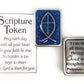 Ganz Holy Scripture Double Sided Pocket Charm with Story Card (Phil 4:13)