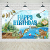 Avezano Gone Fishing Banner Gone Fishing Happy Birthday Backdrop Fishing Theme Background for Kids Men Birthday Party Kids Fishi