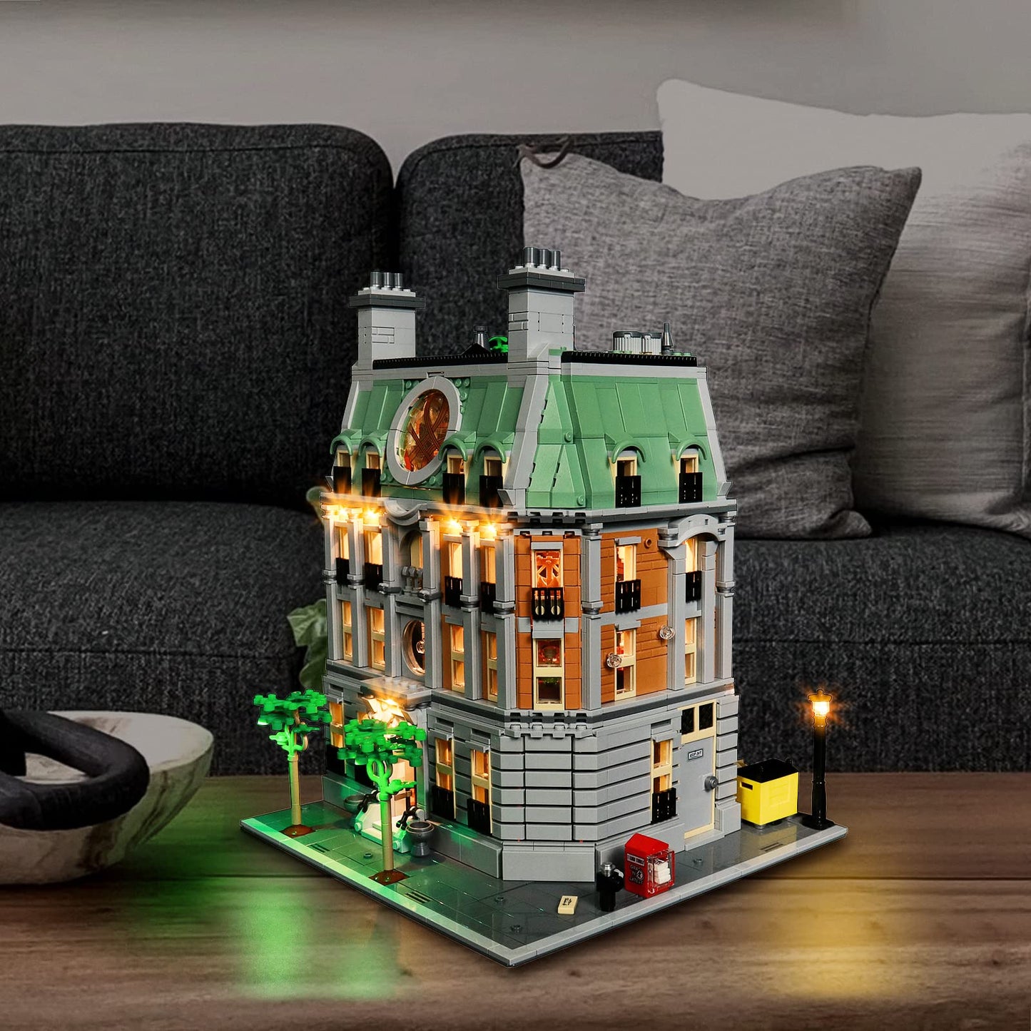 Brickbling Led Light Compatible With Lego Sanctum Sanctorum 76218 Modular Building Set Creative Lights Compatible With Lego 7621