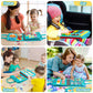Winblo Toddler Busy Board - Montessori Toys For 2-3 Year Old Boy Birthday Gift, Educational Learning Sensory Busy Book For Two Year Old Boys, Airplane Car Travel Activities Toy For Kids Age 2-4