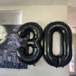 Number 3 Balloon 40 Inch Large Black Balloon For Three Year Old Birthday Decor, 3 13 30 31 Birthday Party, Wednesday Addams Part