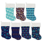 Velvet Stocking, 'Hanukkah Group' **Choose From 7 Different Patterns!** Dreideldreideldreidl