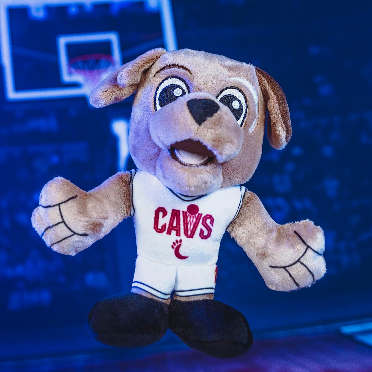 Bleacher Creatures Cleveland Cavaliers Moondog 8'' NBA Kuricha Mascot Sitting Plush- Soft Chibi Inspired Mascot