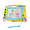Lollipop Baby Shark Magnetic Drawing Board with Stylus and 3 Stamps, for Boys or Girls (Blue)