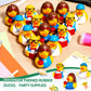 Deekin 48 Pcs Teacher Themed Party Favors Rubber Ducks 2 Inch School Educator Events Award Gifts for Teacher Appreciation Cute I