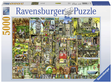 Ravensburger 5000 Piece Jigsaw Puzzle - Colin Thompson: Bizarre Town, Premium Quality, Anti-Glare Surface, FSC-Certified Materials