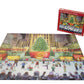 Vermont Christmas Company Rockefeller Center Jigsaw Puzzle 1000 Piece 24x30 - Large  Interlocking Pieces - Unique  Randomly Shaped Pieces - Puzzle for mature-themeds