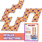 Gamie Mix N' Math Card Game - 130 Cards - Math Skills - Educational Math Game - Fun, Colorful - Ages 5+