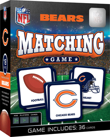 Chicago Bears Matching Game