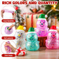 Meooeck 12 Pcs Christmas Stress Relief Toy Snowman Stress Balls for mature-themed Christmas Party Favors Squeeze Winter Snowman Toys for Xmas Winter Party Classroom Goodie Bag Fillers Stocking Stuffer Gifts