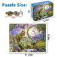 Lelemon Puzzles For Kids Ages 4-8,Dinosaur 100 Piece Puzzles For Kids,Educational Kids Puzzles Jigsaw Puzzles In A Metal Box,Children 100 Piece Puzzle Games Puzzle Toys For Girls And Boys