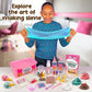 Original Stationery Diy Ice Cream Slime Kit For Girls, Amazing Ice Cream Slime Making Kit To Make Butter Cloud & Foam Slimes, Fun Easter Present, 10 Year Old Girl Birthday Gifts & Toys For Girls 8-10