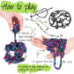 550Pcs Multicolor Ferrite Stones Fidget Toys For Adults, Seriously Satisfying Toy Gravels Ferrite Putty Toys Stress Relief Desk