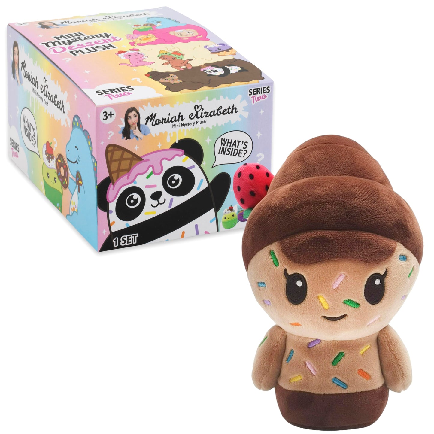 Moriah Elizabeth 6” Mini Mystery Plush 9 Pack Bundle - Multi, Model 80212-9BP, Official YouTube Merch