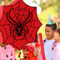 Leyndo 89 Pcs Spider Party Favors for Birthday, Includes Spider Piata with Blindfold and Stick, 11.8x11.8, 12 Keychains, 12 Wris