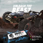 Hosim Mini 1:8 Rc Truck for Adults, Vortan Brushless Rc Truck Gas Powered Rc Cars for Adults Fast Rc Car 50MPH, All Terrain Remo