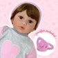 22' Baby Doll | Reborn Realistic Baby Doll That Looks Real | Weighted Soft Newborn Silicone Baby Doll Gift Set With Swaddle Blanket, Pacifier Toy, Play Bottle & Birth Certificate