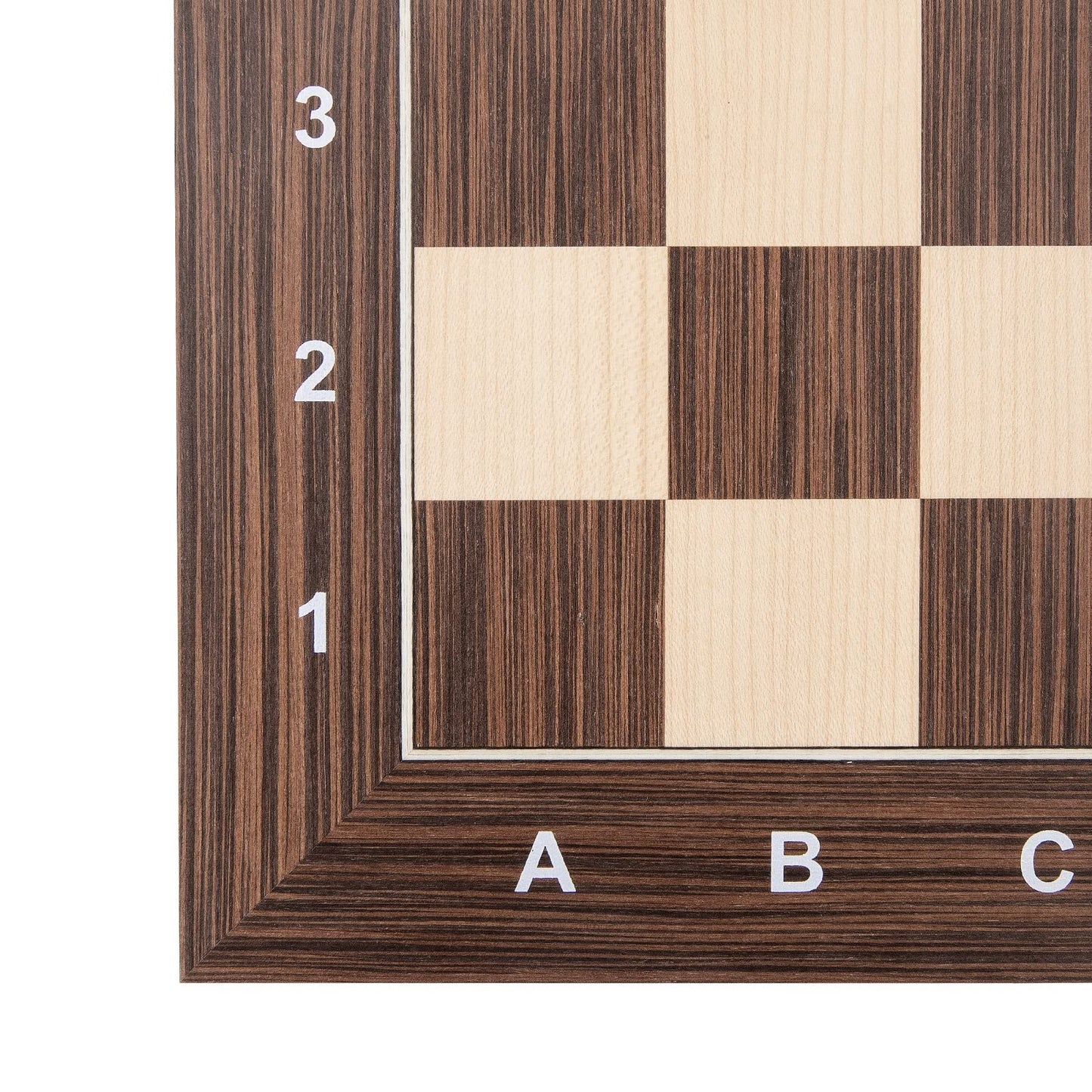 Woodronic 21' Professional Wood Chess Board, Tournament Chess Board With 2.25' Squares, Ideal Gift For Chess Players