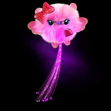 Wow! Pods Chibies Boom Box - Mysty | Cute Fluffy Party Pets That Flash To The Beat Of Music | Interactive Animal Soft Toy Charac