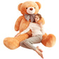 Ikasa Giant Teddy Bear Plush Toy Stuffed Animals (Brown, 70 Inches)