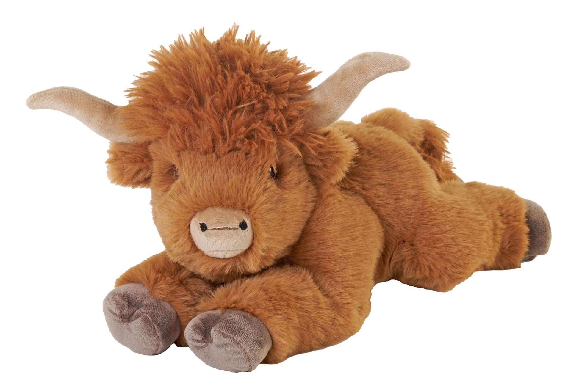 Wild Republic Ecokins Highland Cow, Stuffed Animal, 12 Inches, Plush Toy, Fill Is Spun Recycled Water Bottles, Eco Friendly
