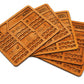 Smonex 5 Wood Player Boards Compatible With Terraforming Mars Board Game - Gaming Organization With Player Trays Suitable For Al