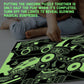 Mudpuppy Monster Trucks - 100 Piece Glow In The Dark Puzzle With Colorful Scene Of Cars And Trucks And Hidden Puzzle Details In