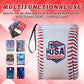 Trugq Baseball Card Binder,9 Pocket Sports Card Binder With 50 Removable Sleeves Can Hold 900 Cards,3-Ring Zipper Baseball Card