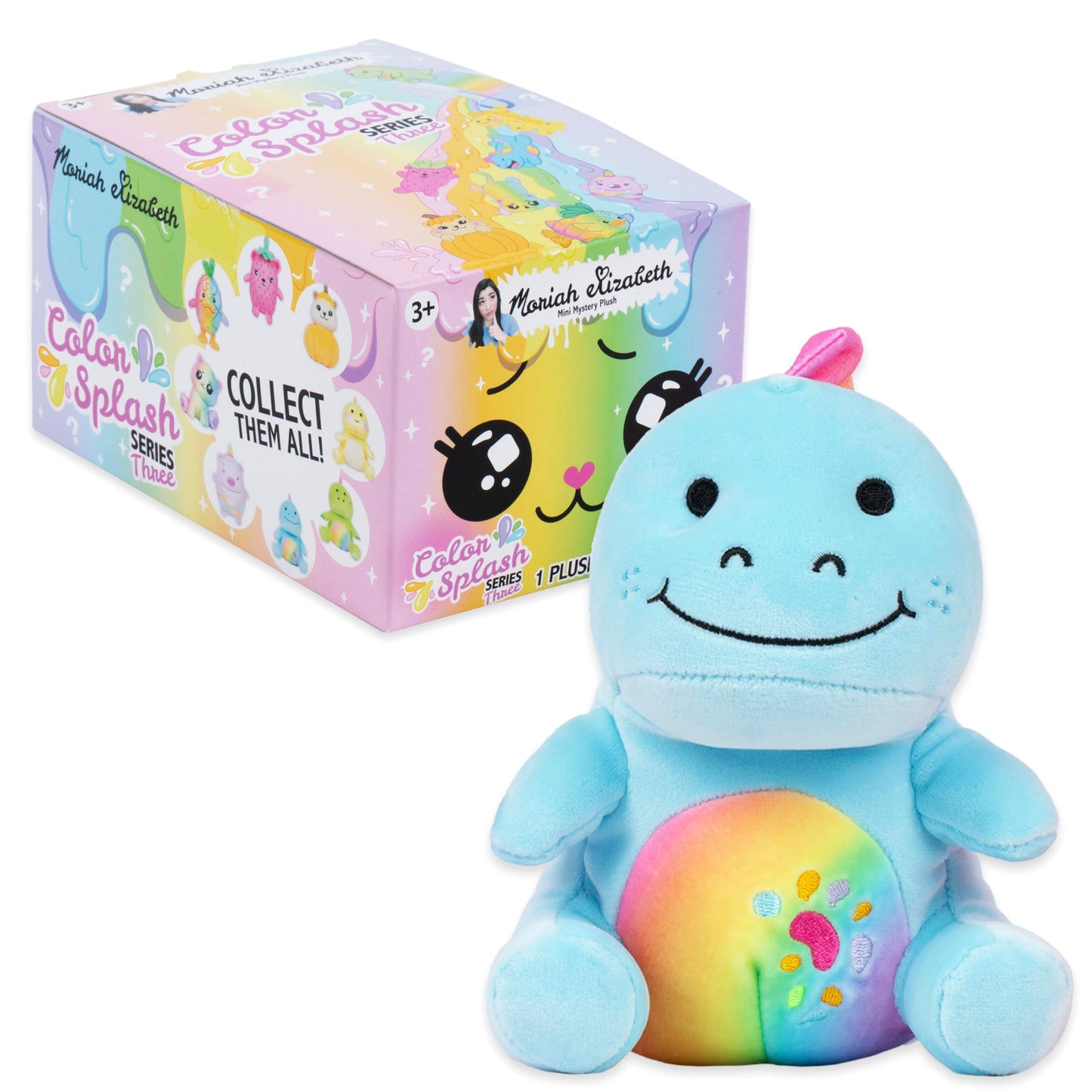 Moriah Elizabeth 6” Mini Mystery Plush Series 3 - Blind Box, Multicolored, Model 80213, Official Merchandise