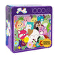 Buffalo Games - Squishmallows - Grow Together - 1000 Piece Jigsaw Puzzle for Adults - Collectible Tin Case - Finished Size is 26