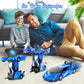 Desuccus Remote Control Car, Transform Robot RC Car for Kids, 2.4Ghz 1:18 Scale Model Racing Car with One-Button Deformation, 36