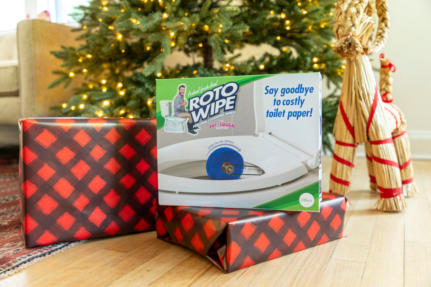 Prank Pack Roto Wipe Prank Gift Box - Funny Gag Box, Cardboard, 1 Count, As Seen on Shark Tank, Perfect for Comedy Lovers