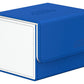 Ultimate Guard Sidewinder Synergy 100+, Deck Box For 100 Double-Sleeved Tcg Cards, Blue/White, Magnetic Closure & Microfiber Inner Lining