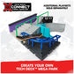 Tech Deck, Nyjah Skatepark X-Connect Park Creator, Massive Customizable Skatepark Ramp Set With Exclusive Fingerboard, Kids Toy For Ages 6 And Up
