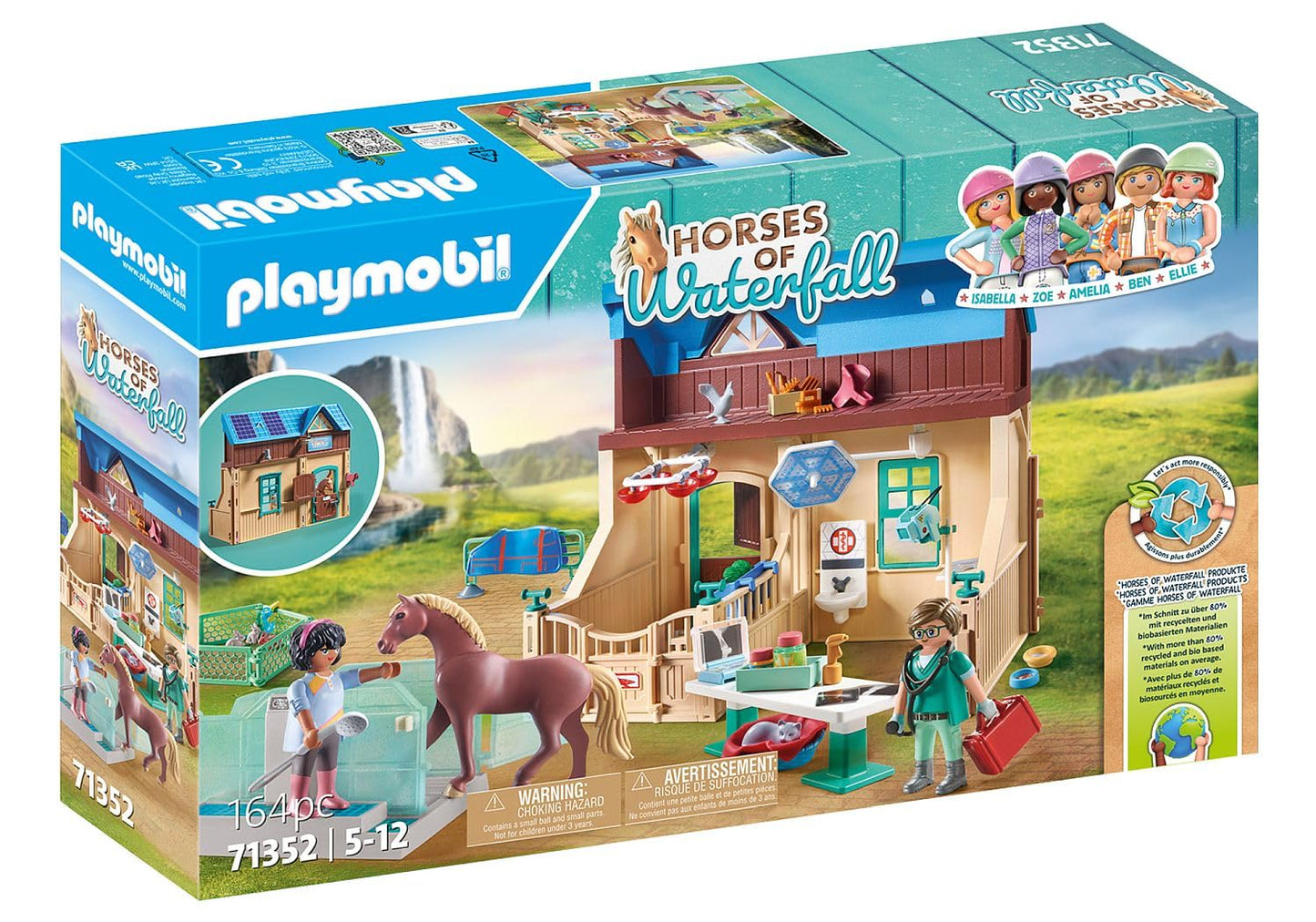 Playmobil Horses Of Waterfall - Riding Therapy And Veterinary Practice