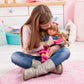Bayer: My First Charlene - 16 Sounds Doll - Kissing & Laughing Sounds, Jean Jacket, Pink & Flowers, Soft Body Doll, Kids Toy, Ag