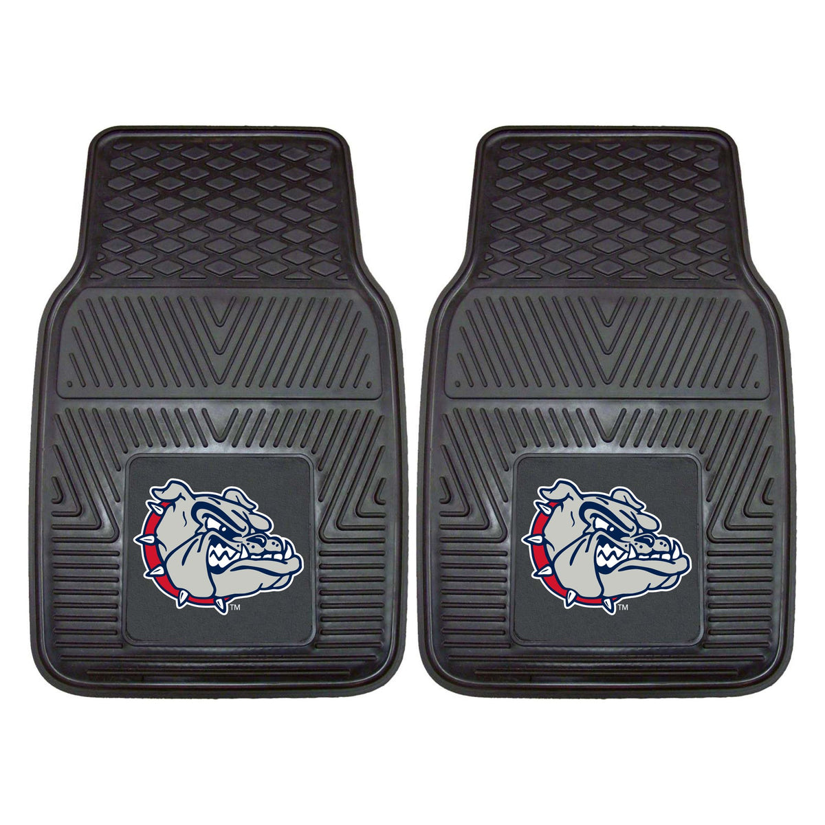 FANMATS 15026 Gonzaga University Vinyl Car Mat Set, 2 Piece , 17 x 27