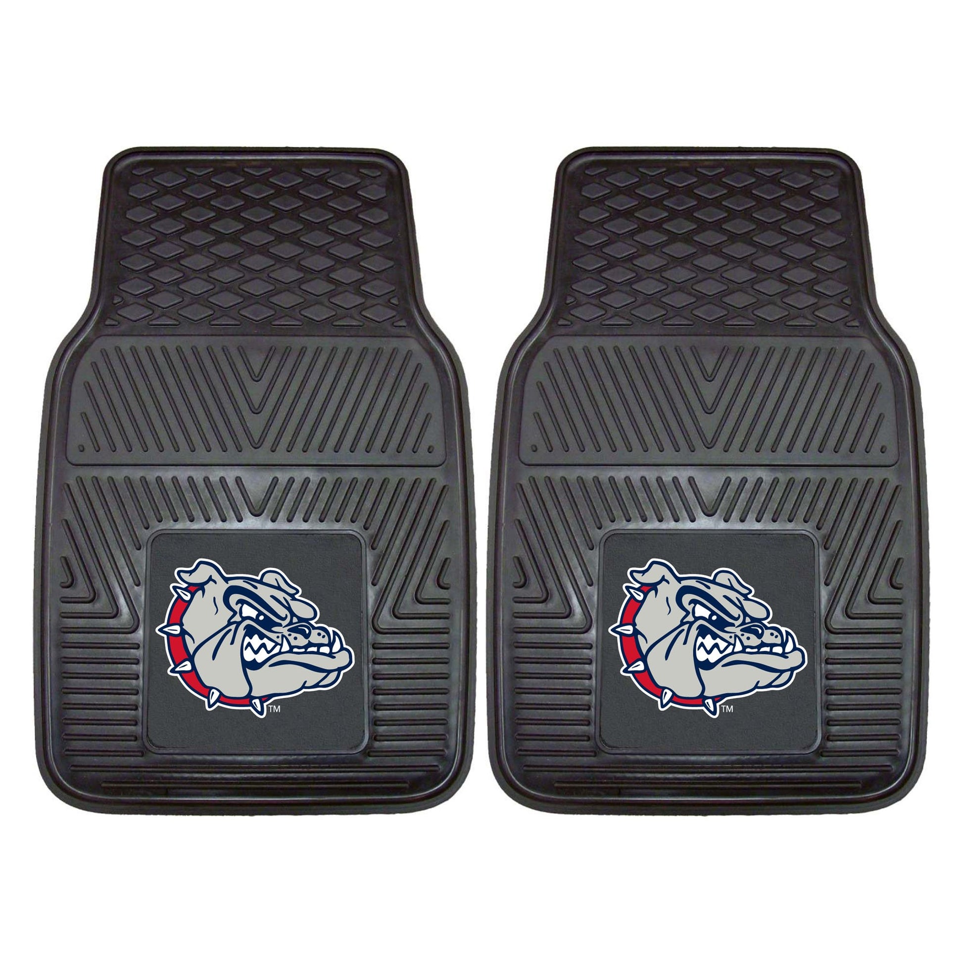 FANMATS 15026 Gonzaga University Vinyl Car Mat Set, 2 Piece , 17 x 27