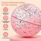 Jowhol Pink Globe For Kids Learning Illuminated Globes Of The World With Stand & Animals Illustrations Earth World Globe Night L