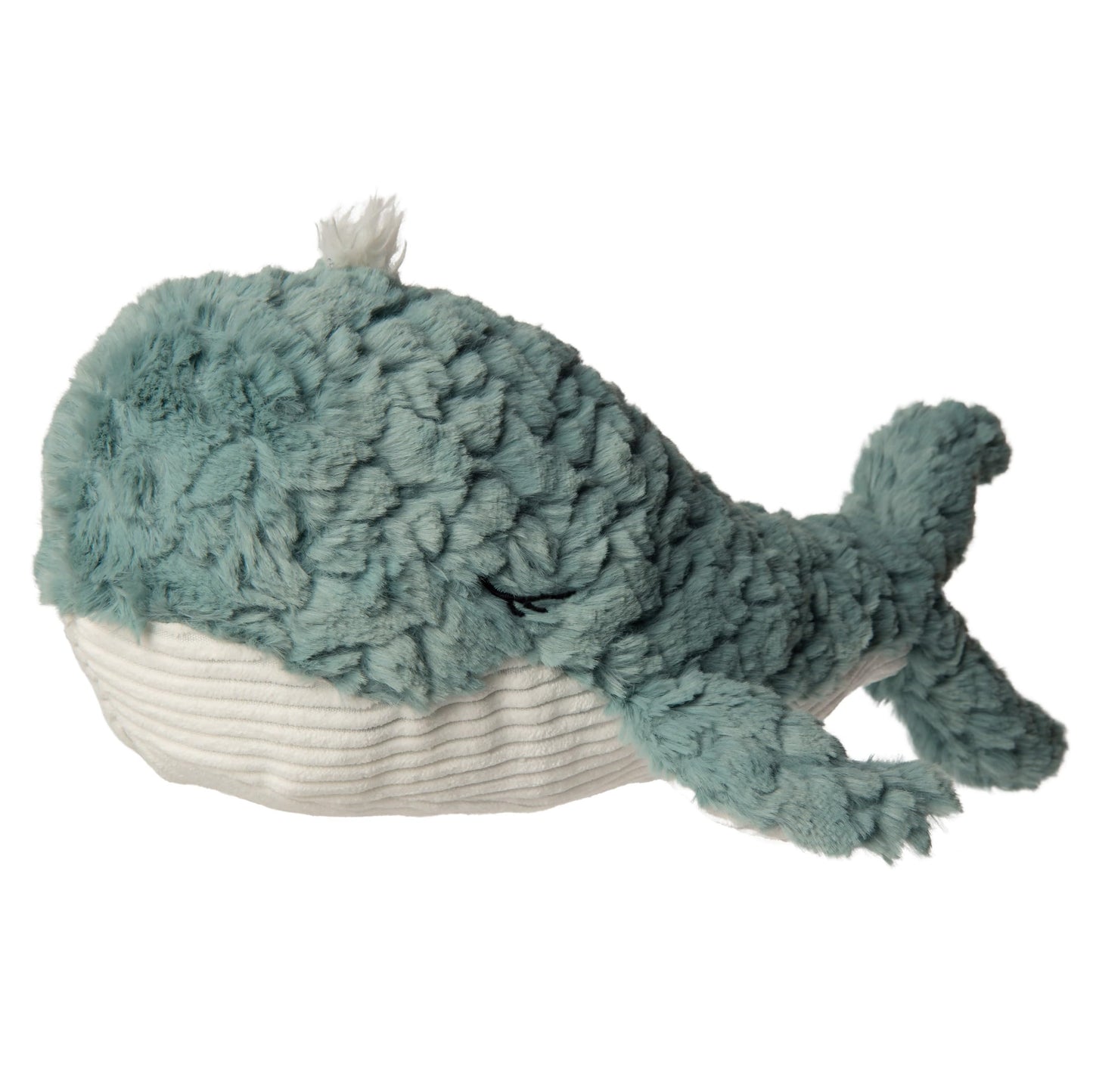 Mary Meyer Putty Stuffed Animal Soft Toy, 14-Inches, Slate Blue Whale