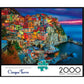 Buffalo Games Cinque Terre 2000 Piece Jigsaw Puzzle, 38.5 x 26.5 inches, Multicolor, Cardboard, Suitable for Ages 14-15