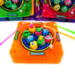 Ja-Ru Pocket Travel Toys Tic Tac Toe Game, Magnetic Fishing Game, & Magnetic Face Toy (3 Toys Bundle Set) Hand Held Mini Games F