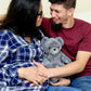 My Baby's Heartbeat Bear Plush Toy - Re-recordable 20 Sec Recorder, Gray Love Bear, Ideal Gift for Baby Showers & Birthdays