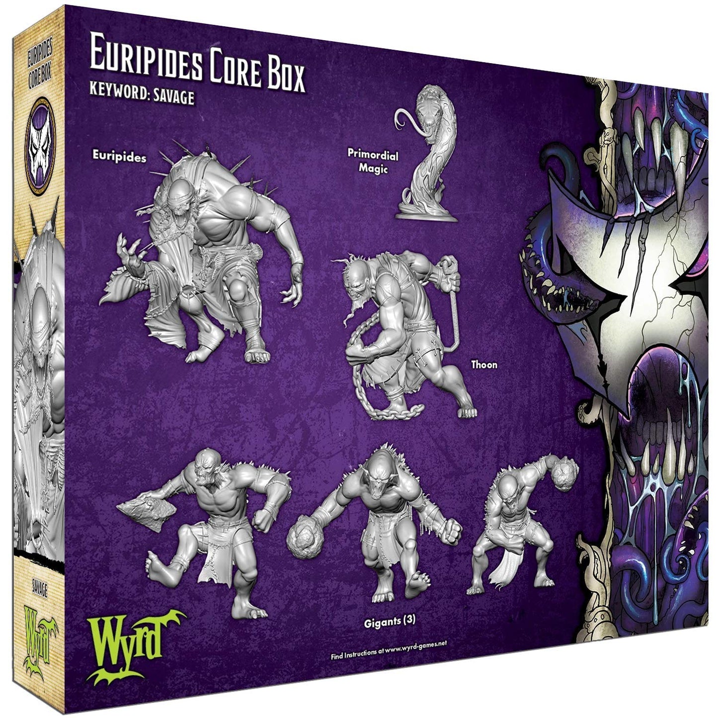Malifaux Third Edition Neverborn Euripides Core Box
