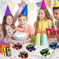 ZHFUYS 6 Pack 3.9 Inch Truck Toys, Friction Powered Toy Cars Push and Go Vehicles for Kids,Toy Cars for Kids Ages 3-8, Birthday