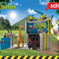 Schleich Dinosaur Toys Science Playset - 33-Piece Set Research Station With Brachiosaurus, Velociraptor, Men Scientist Action Figures, And Dart Cannon, Kids Figurines For Ages 4 And Above