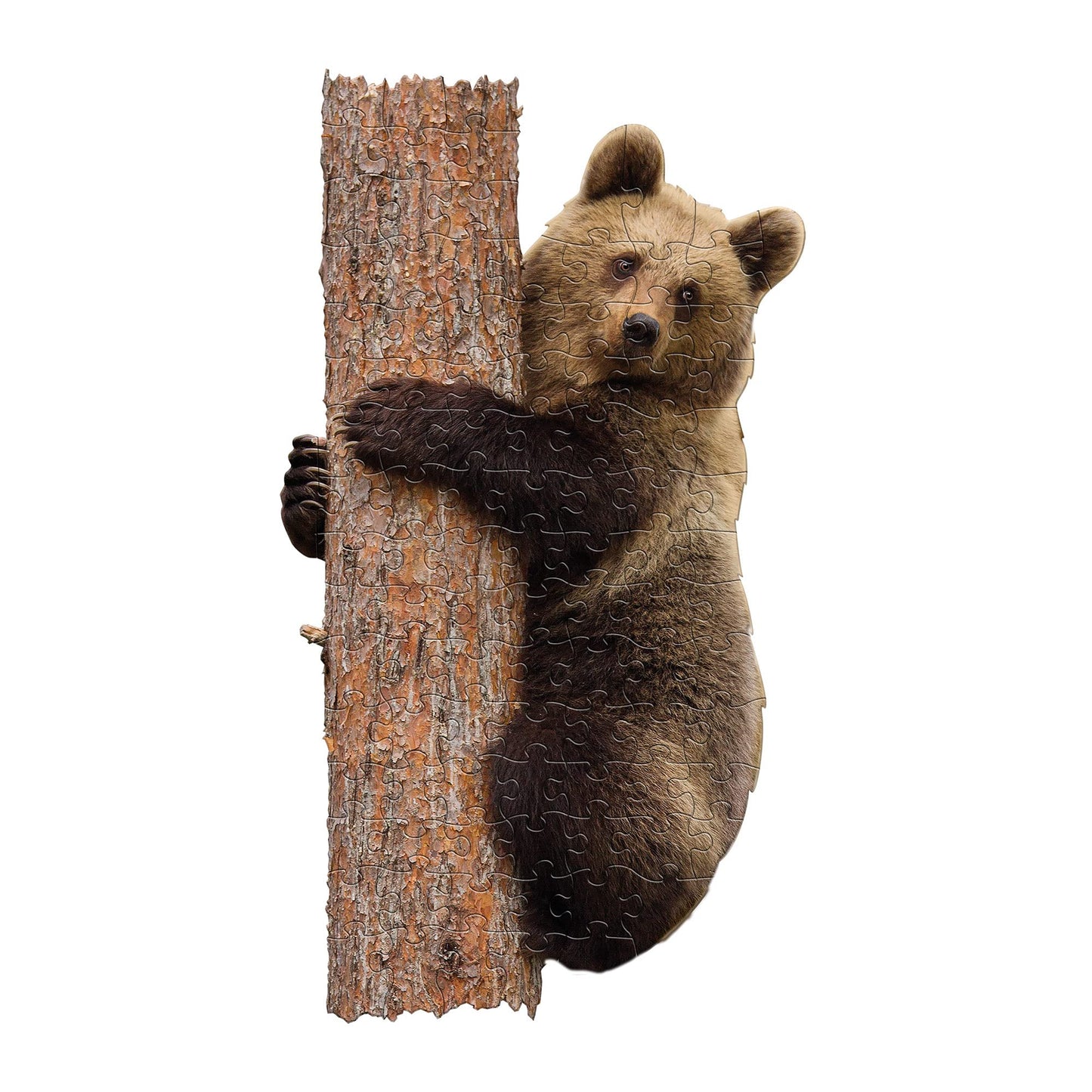 Madd Capp Puzzles Jr. - I Am Lil Bear - 100 Pieces - Animal Shaped Jigsaw Puzzle